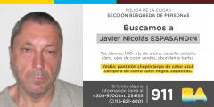 buscan a JAVIER